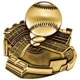 Stadium Star Baseball Medal - 2.5