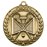Lacrosse Wreath Medal 1.75