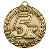 5K Marathon Wreath Medal 1.75