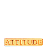 Attitude Lapel Pin