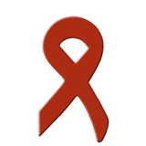Red Awareness Ribbon Pin