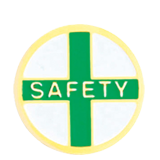 Safety Awareness Lapel Pin