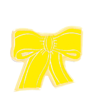 Yellow Ribbon Awareness Pin