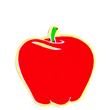 Red Apple Lapel Pin