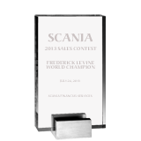 Thick Crystal Rectangle Award